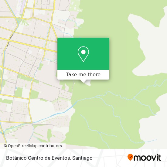 Mapa de Botánico Centro de Eventos