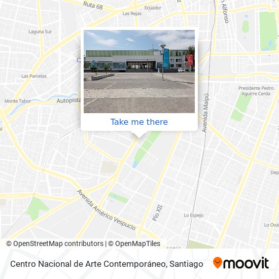 Centro Nacional de Arte Contemporáneo map