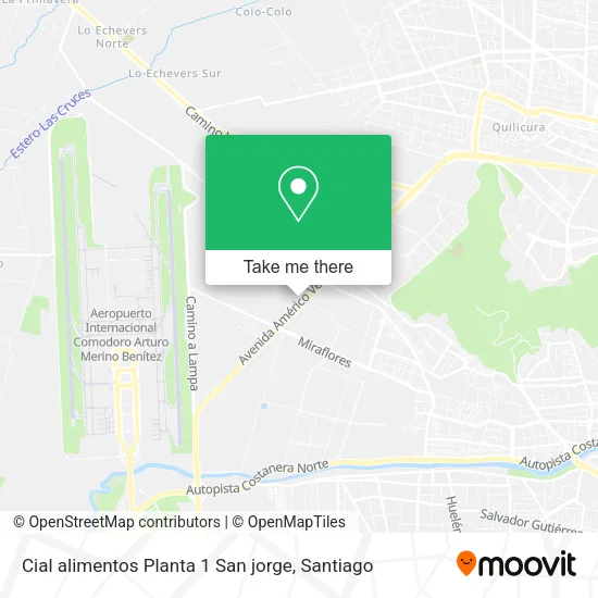 Mapa de Cial alimentos Planta 1 San jorge