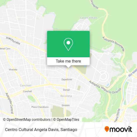 Centro Cultural Angela Davis map
