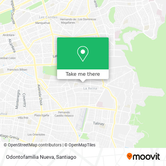 Odontofamilia Nueva map