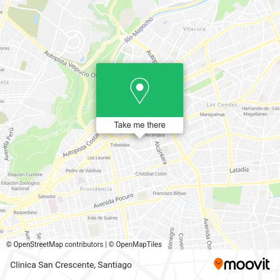 Clinica San Crescente map