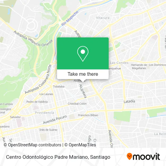 Centro Odontológico Padre Mariano map
