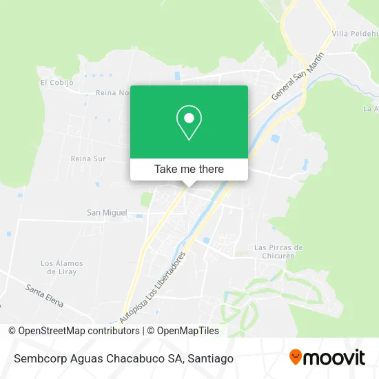 Sembcorp Aguas Chacabuco SA map