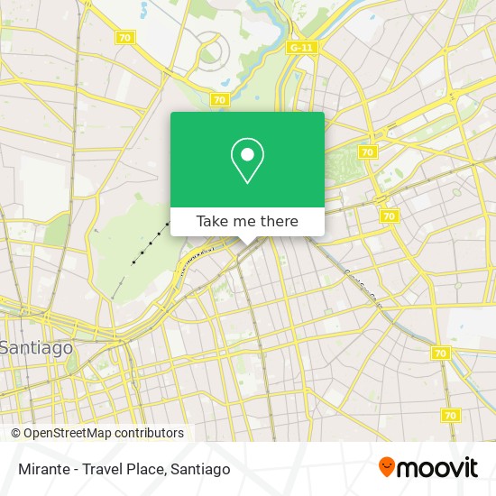 Mirante - Travel Place map