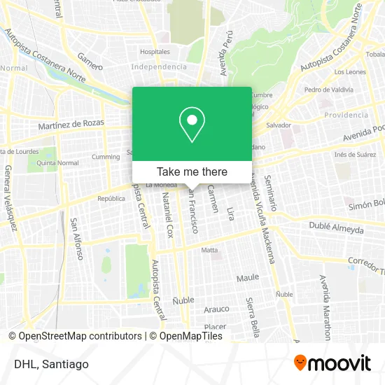 DHL map