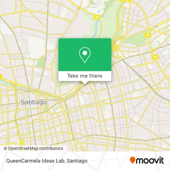 QueenCarmela Ideas Lab map