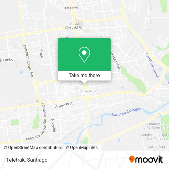 Mapa de Teletrak