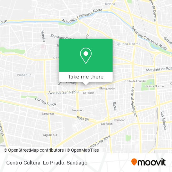 Centro Cultural Lo Prado map