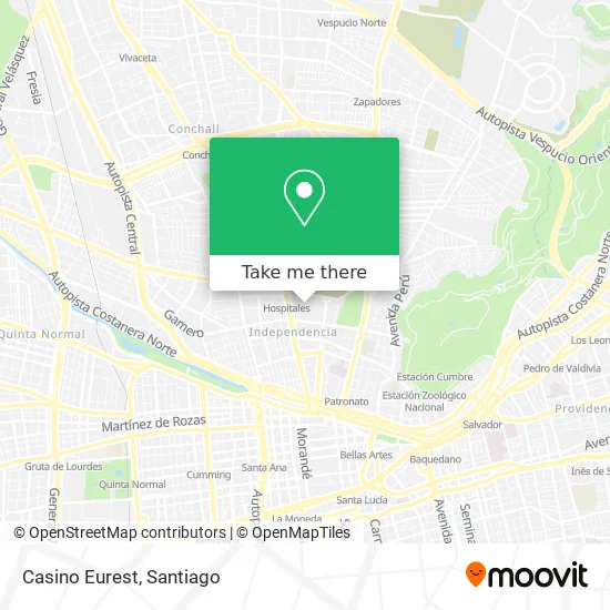 Casino Eurest map