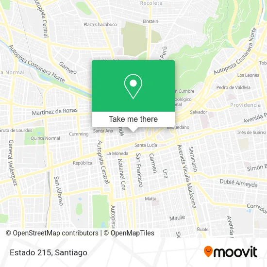 Estado 215 map