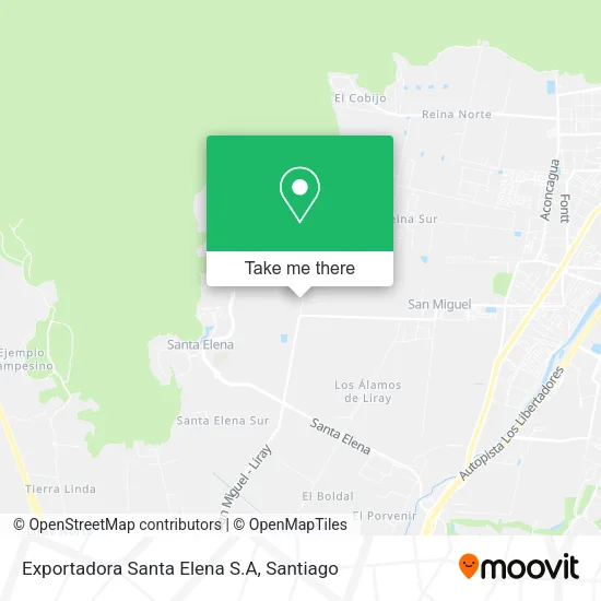 Exportadora Santa Elena S.A map