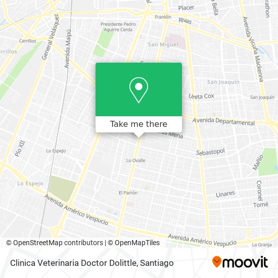 Clinica Veterinaria Doctor Dolittle map