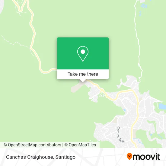 Canchas Craighouse map