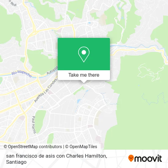 san francisco de asis con Charles Hamilton map