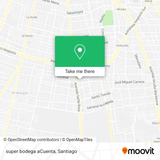 super bodega aCuenta map