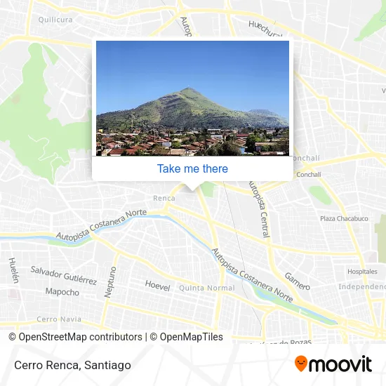 Cerro Renca map