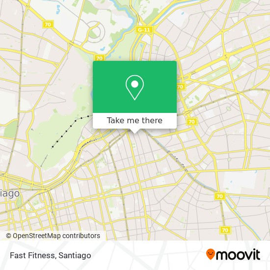 Fast Fitness map