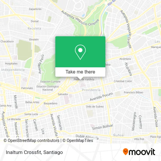Inaltum Crossfit map