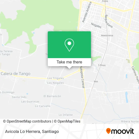 Avicola Lo Herrera map