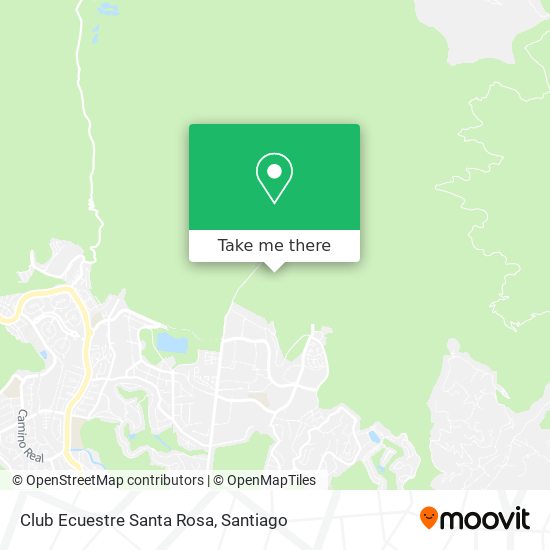 Club Ecuestre Santa Rosa map