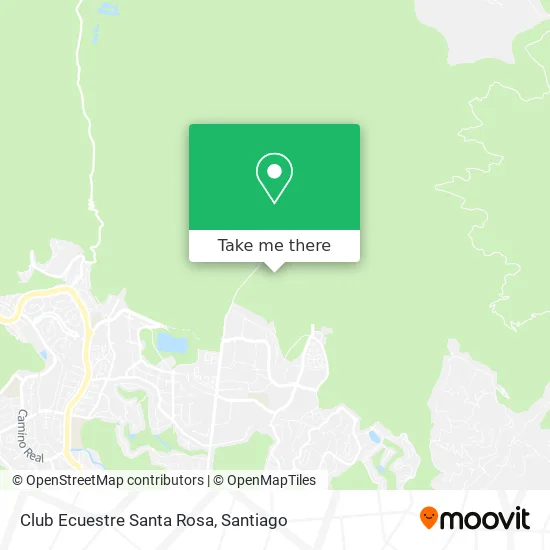 Club Ecuestre Santa Rosa map