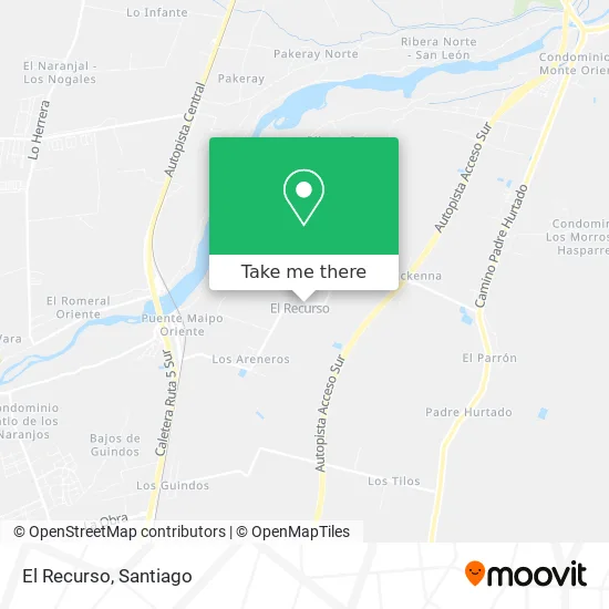 El Recurso map