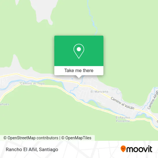 Mapa de Rancho El Añil
