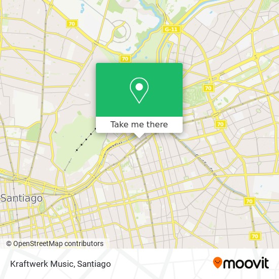 Kraftwerk Music map