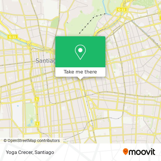 Yoga Crecer map