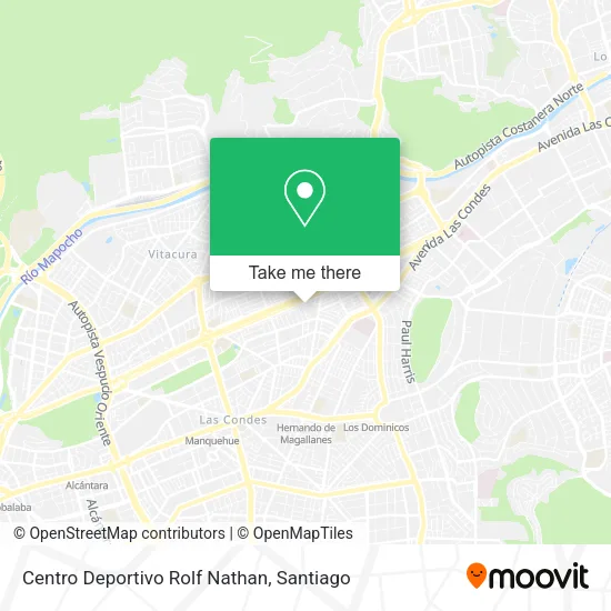 Centro Deportivo Rolf Nathan map