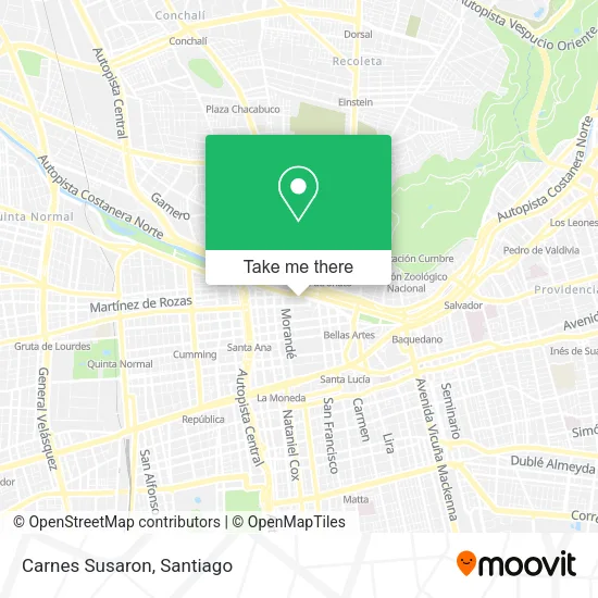 Carnes Susaron map