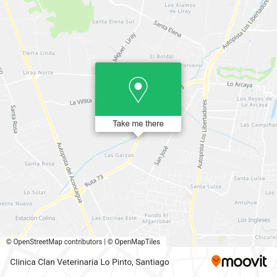 Clinica Clan Veterinaria Lo Pinto map