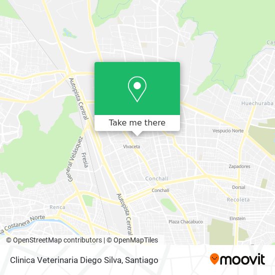 Clinica Veterinaria Diego Silva map