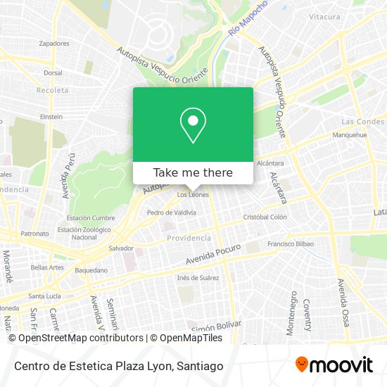 Centro de Estetica Plaza Lyon map
