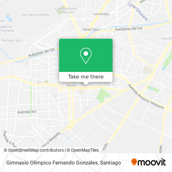 Gimnasio Olimpico Fernando Gonzáles map