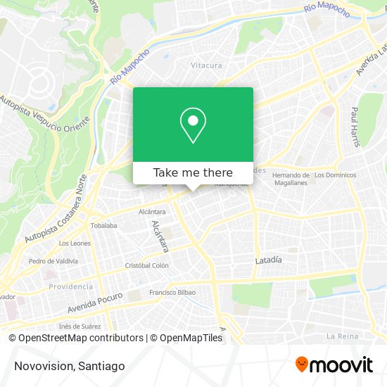 Novovision map