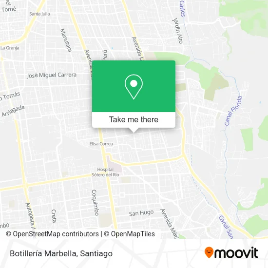 Botillería Marbella map