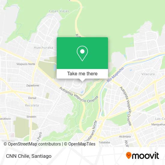 CNN Chile map