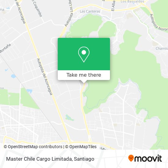 Master Chile Cargo Limitada map
