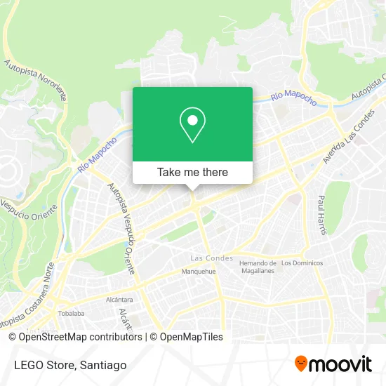 LEGO Store map