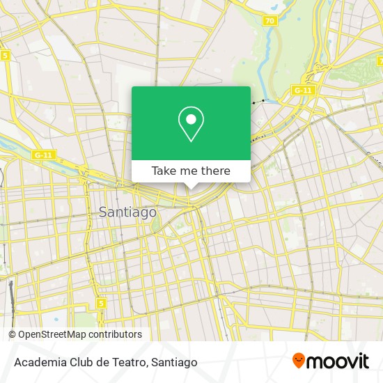 Academia Club de Teatro map