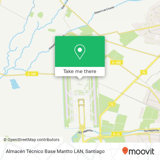 Almacén Técnico Base Mantto LAN map