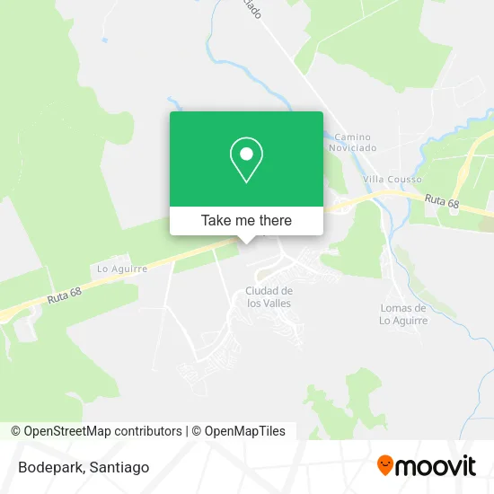 Bodepark map