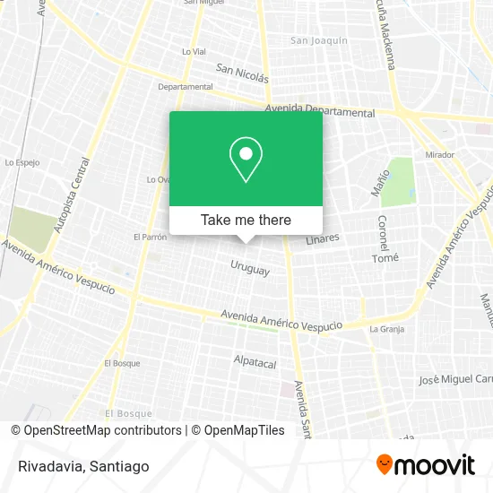 Rivadavia map