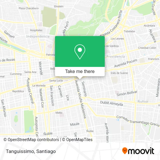 Tanguissimo map