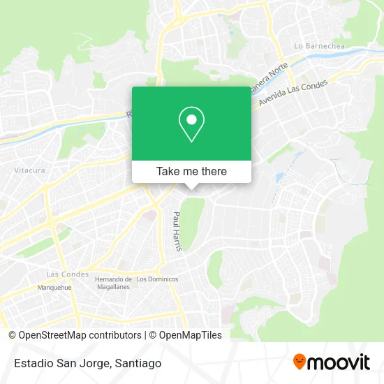 Estadio San Jorge map