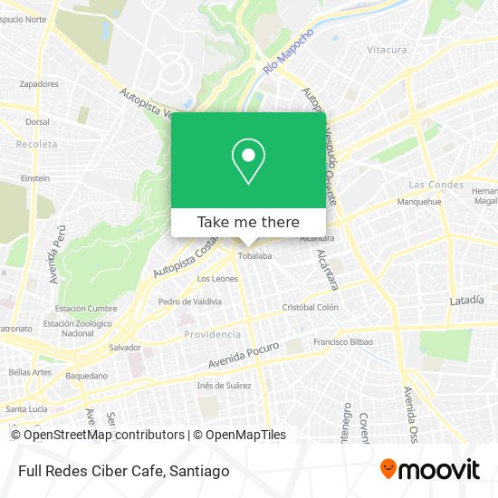Full Redes Ciber Cafe map