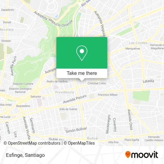 Esfinge map