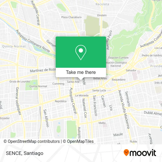 SENCE map